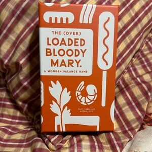 Loaded Bloody Mary Wooden Balance Game
